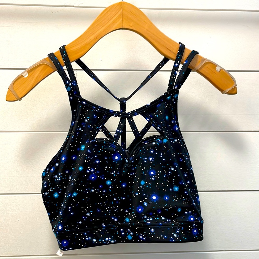 Victoria Sport Sports Bra Galaxy Print Size Small